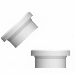 Insulator Large Diameter Gas Lens (WP9/20) - packet of 2