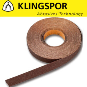 Klingspor Brown Emery Cloth 50MM 50M G120
