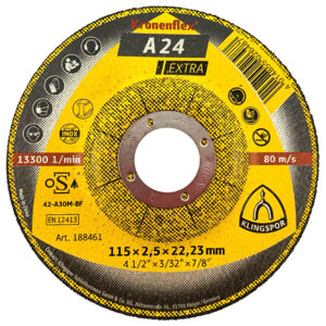 Klingspor Kronenflex 4 1/2" Steel Cutting Disc