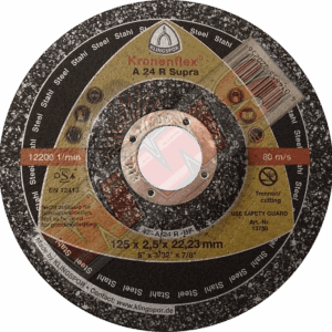 Klingspor Kronenflex 5" Steel Cutting Disc - A 24 R Supra
