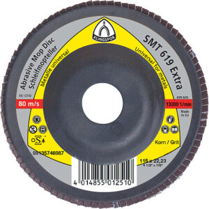 Klingspor SMT 615 / 324 Extra 4½" Mop Disc Grit 60 (Pack of 10)