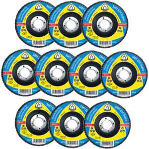 Klingspor SMT 624 Supra 4½" Mop Disc G40/G60/G80/G120 - PACK OF 10