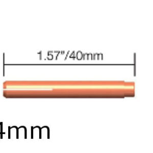Large Diameter Gas Lens Collet 3/32" / 2.4mm Bore (WP 9/20) - packet of 5