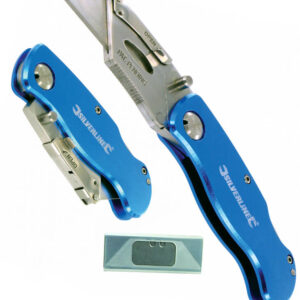 Lock Knife & 10 Blades