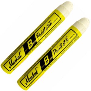 Markal Paintstik White B - packet of 2