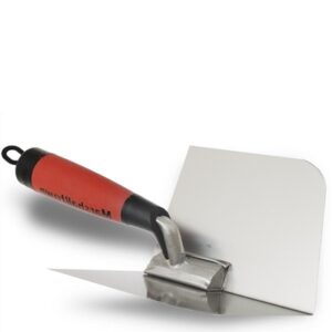 Marshalltown Inside Corner Trowel 4x5″ with rounded corners