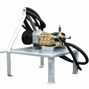 Maxflow Heavy Duty PTO Pressure Washer – Comet Pump 33 LPM 200 BAR Galvanised Frame + Reel