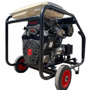Maxflow Industrial Twin-Cylinder Pressure Washer - Loncin LC2V80FD-1 33 LPM Comet Pump Trolley Frame (Electric Start)
