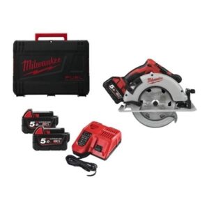 Milwaukee 18V 190mm Circular Saw Kit (2x5.0Ah)