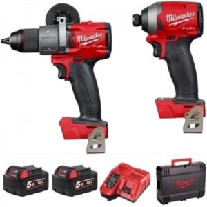 Milwaukee 18V FUEL Combi Drill & Impact Driver