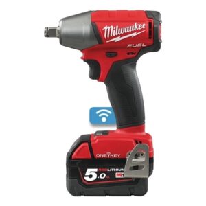 Milwaukee FUEL ONE-KEY 1/2" Impact Wrench (2x5Ah)