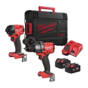 Milwaukee Gen 4 Fuel Brushless Twin Kit (2x5Ah)