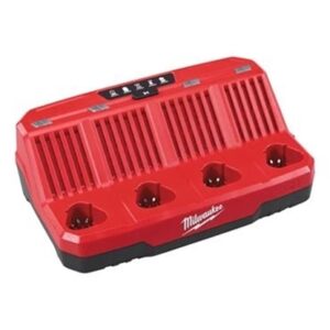 Milwaukee M12C4 | 12V 4 Bay Multi Charger
