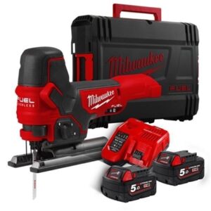 Milwaukee M18 FUEL Body Grip Jigsaw (2x5Ah)