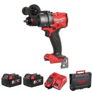 Milwaukee M18 Fuel Gen 4 Combi Drill (2x5Ah)