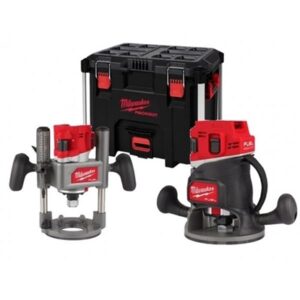 Milwaukee M18FR12KIT-552P M18 Fuel 1/2'' Router & Plunge Base (2x5.5Ah)