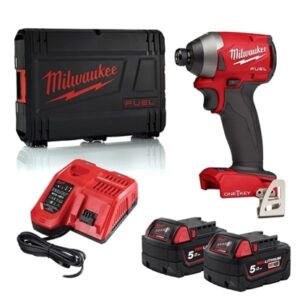 Milwaukee [M18ONEID2-502X] M18 GEN3 FUEL ONE-KEY Impact Driver (2x5Ah)