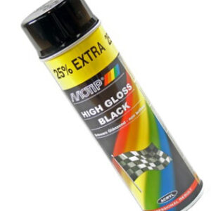 Motip High Gloss Black 500ml
