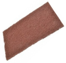 NPA400 152mm x 229mm Brown Scotch Pad (Coarse)