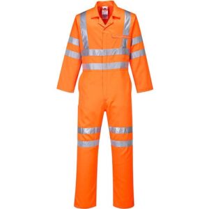 Orange Flame Retardant Coverall in XL only