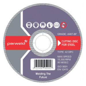 PARWELD 4 1/2" CUTTING DISC STEEL (100 PACK)