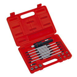 Pro 178 Combination Ratchet Screwdriver And Socket Set 21 Piece