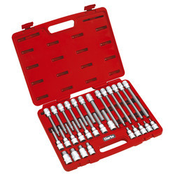 PRO160 - 30 Piece ½" Square Drive Hex Socket Bit Set