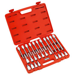 PRO167 - 26 Piece Spline Bit Socket Set, 1/2" Square Drive