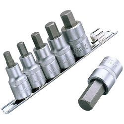 PRO375 - 6 Piece 1/2" Drive HEX Bit Set