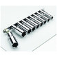 Pro413 9 Piece 1/2" Drive Anti Slip Deep Metric Socket Set