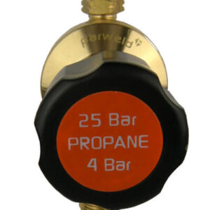 Regulator 25 Bar – Single Stage Plugged Propane