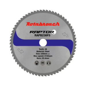 Rotabroach 355mm Steel Cutting Cermet Dry Cut Blade