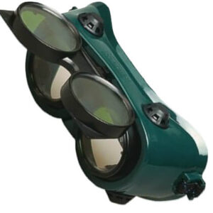 Round Lens Flip Up Welding Goggle