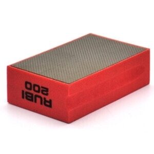RUBI DIAMOND POLISHING PAD GRAIN 200 55X90MM