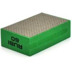 RUBI DIAMOND POLISHING PAD GRAIN 60 55X90MM