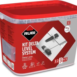 Rubi KIT DELTA LEVEL SYSTEM 1.5mm (3-12mm)