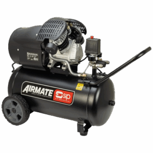 SIP DDVT 3HP 50ltr V-Twin Direct Drive Compressor