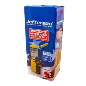 Soldering & Brazing Gas Torch & Mapp Gas Kit - JEFGASTORCHKIT