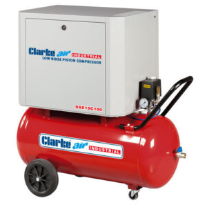 SSE15C100 3hp 100Ltr Low Noise Reciprocating Air Compressor