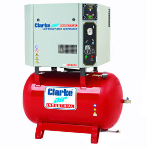 SSE25C270 5.5hp 270Ltr Low Noise Reciprocating Air Compressor