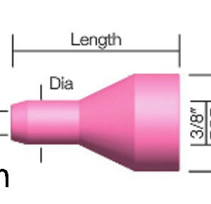 Standard Alu Cup 3/8" 10mm Bore - packet of 5