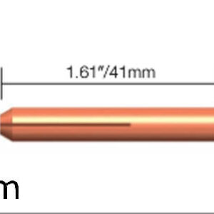 Standard Collet 1/16" 1.6mm Bore - packet of 5