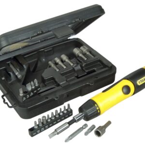 Stanley 22pce Pistol Grip Metric Ratcheting Screwdriver Set