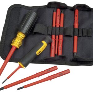 Stanley 8pce Multi Bit VDE Screwdriver Set