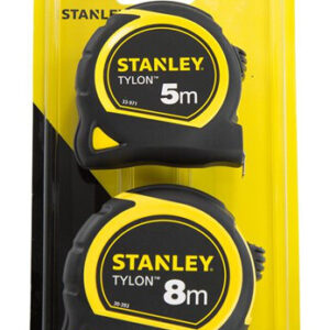 Stanley Tylon™ Pocket Tapes 5m/16ft + 8m/26ft (Twin Pack)