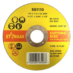 Stargas 4 1/2" Stainless Steel Cutting Discs
