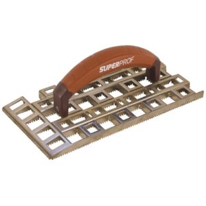 Super Prof aluminum plane with toothed blades