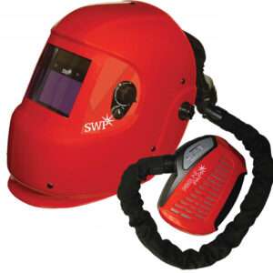SWP Variable Welding Shade Helmet & Respiratory System