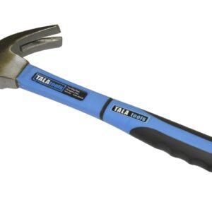 Tala 566g(20oz) Fibreglass Shaft Curved Claw Hammer