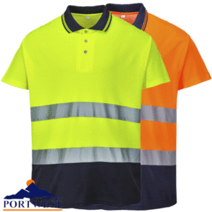 Two Tone Cotton Comfort Polo
